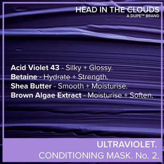 Head in the Clouds Ultraviolet Purple Conditioning Hair Mask No. 02