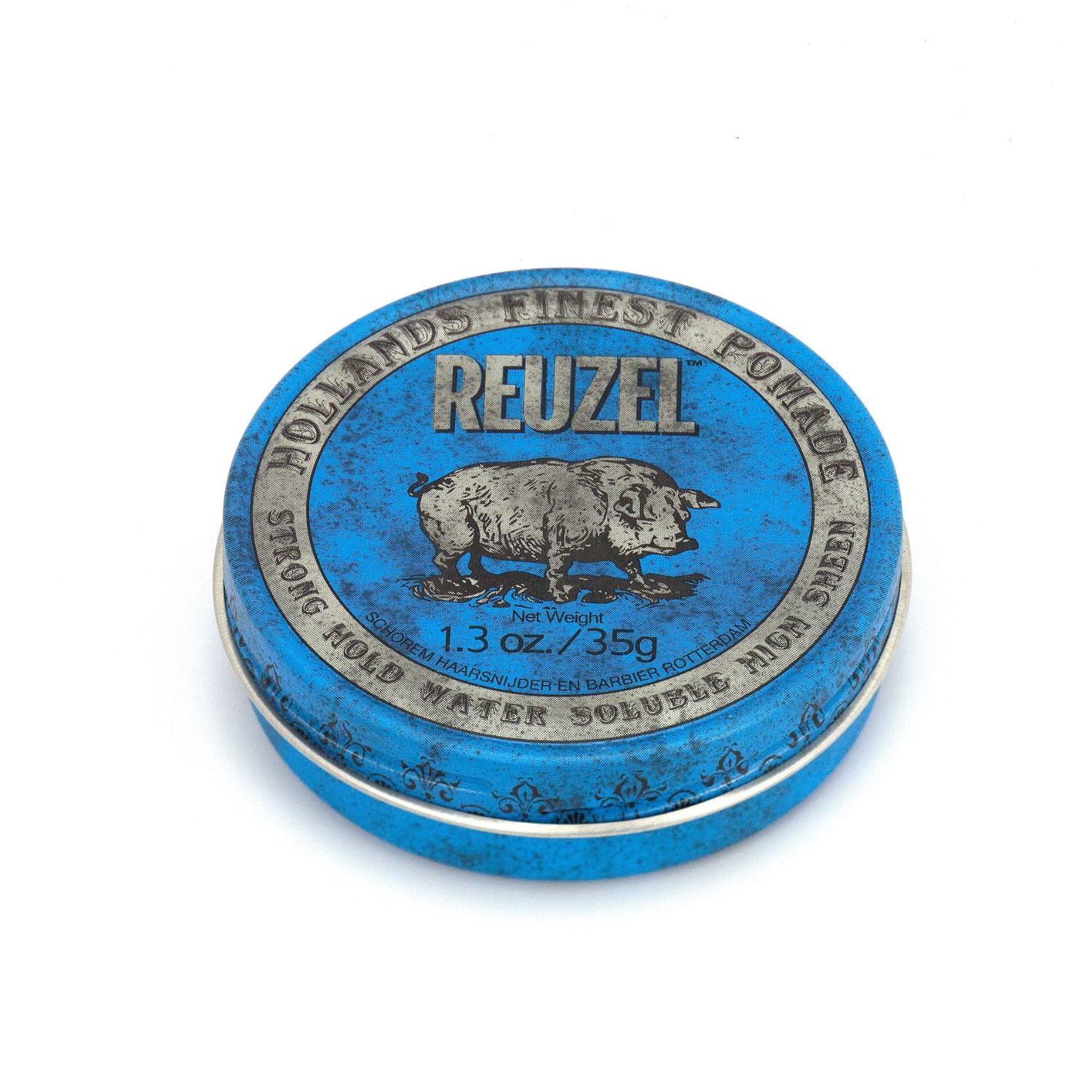 Reuzel Blue Hair Pomade - Strong Hold High Shine