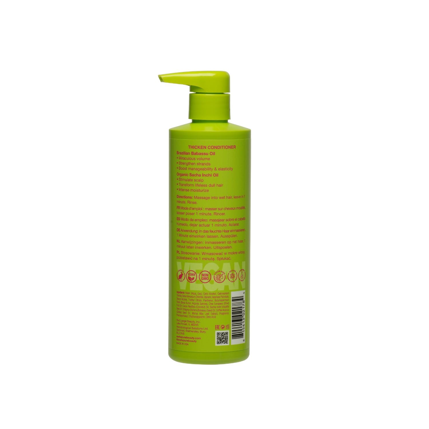 SashaPure Thicken Conditioner 443ml